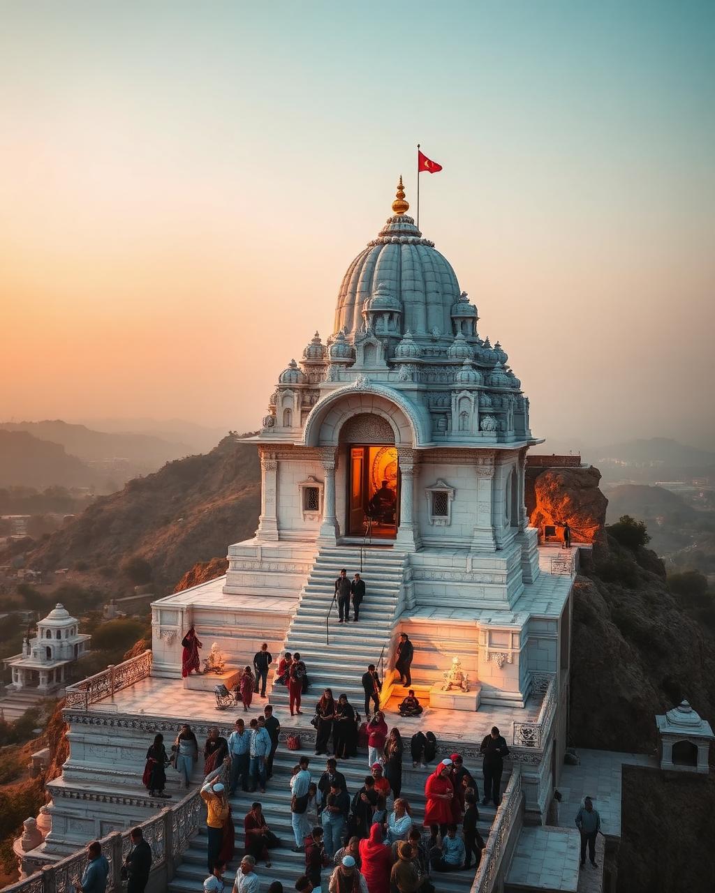 Ambaji temple pilgrimage taxi from Vadodara